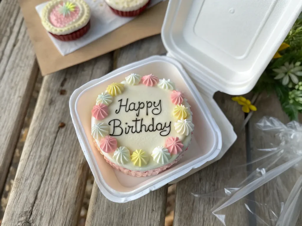 What is a Bento Cake? Why These Mini Cakes Are Taking Over What is a Bento Cake? Mini birthday bento cake with pastel frosting and Happy Birthday text